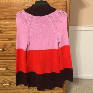 NWT Ann Taylor Size XS Tunic Turtleneck Sweater